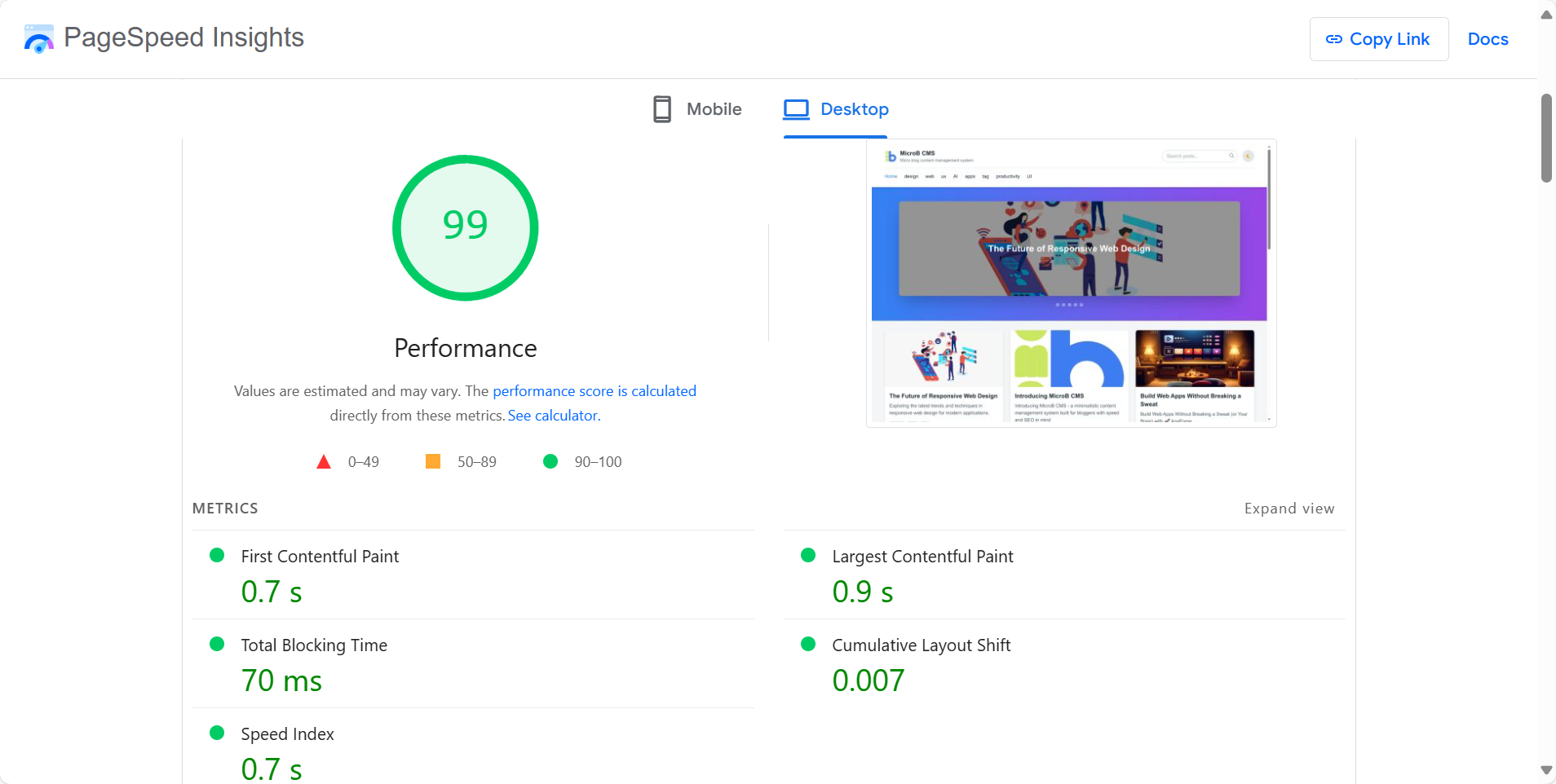 page-speed-test-resul-of-microB-cms.png