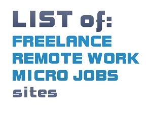 list of freelance sites