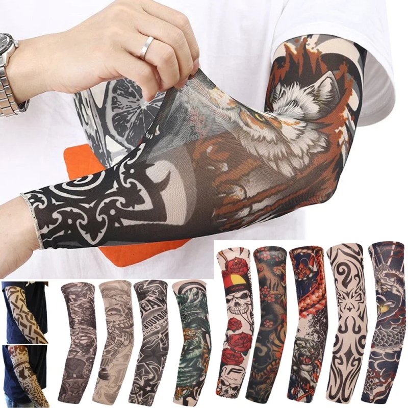 wearable tattoo sleeve mesh