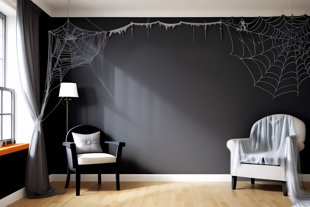 Halloween room decoration