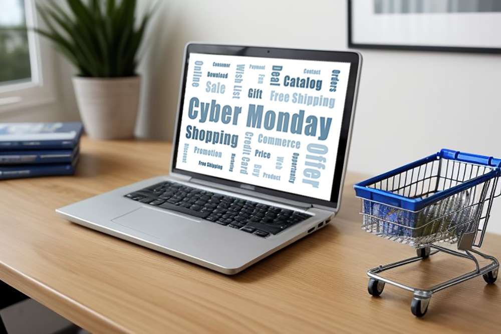 Cyber Monday shopping spree online shopping deals